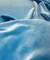 Blue Stretchy Stretch Velvet Fabric by the Yard, 58" Wide Plush Velvet 4-Way Stretch